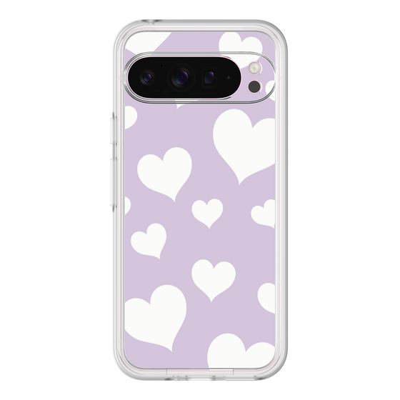 プレミアムパネル［ Dot Hearts - Purple ］