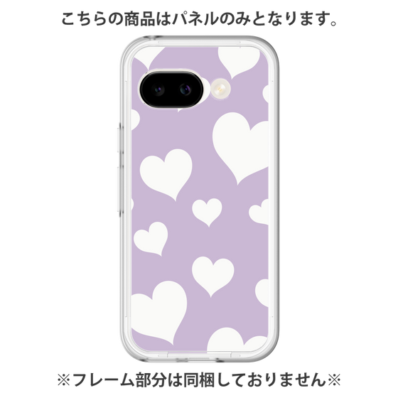 プレミアムパネル［ Dot Hearts - Purple ］