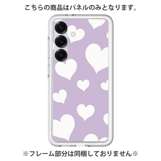 プレミアムパネル［ Dot Hearts - Purple ］