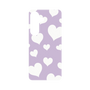 プレミアムパネル［ Dot Hearts - Purple ］