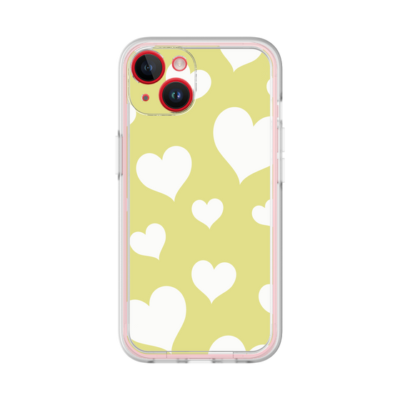 プレミアムパネル［ Dot Hearts - Yellow ］