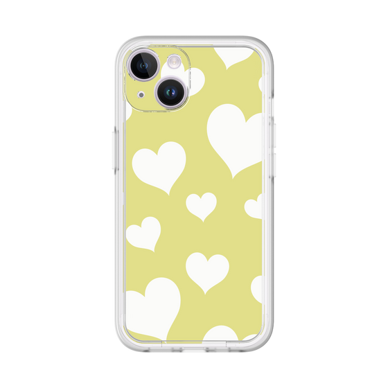 プレミアムパネル［ Dot Hearts - Yellow ］
