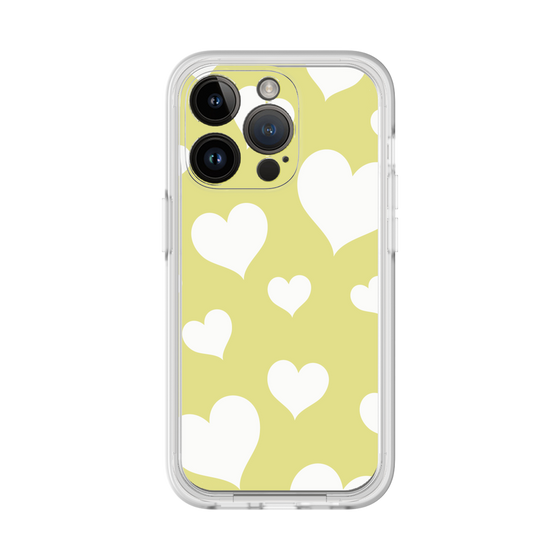 プレミアムパネル［ Dot Hearts - Yellow ］
