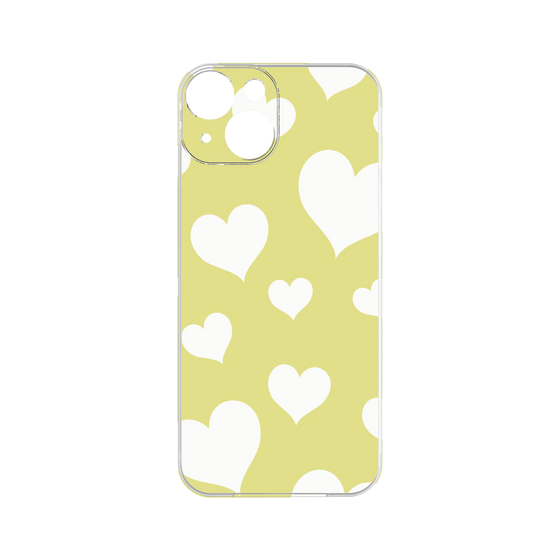 プレミアムパネル［ Dot Hearts - Yellow ］