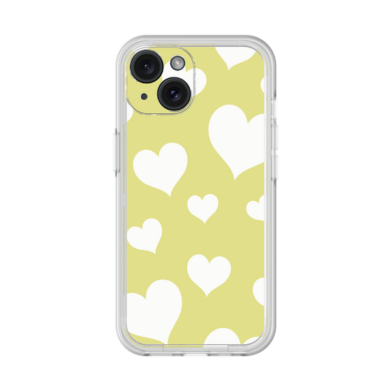 プレミアムパネル［ Dot Hearts - Yellow ］