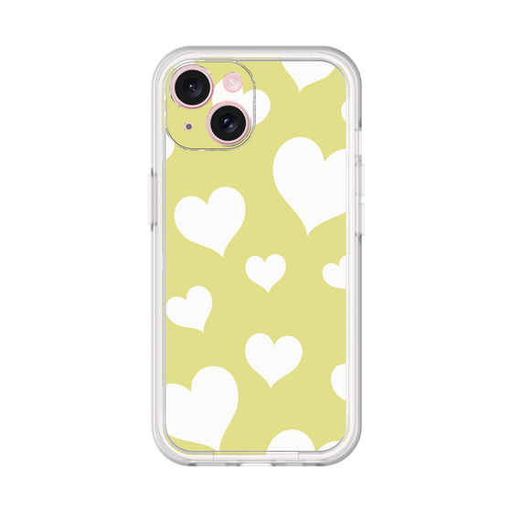 プレミアムパネル［ Dot Hearts - Yellow ］
