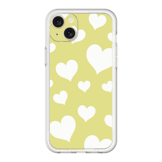 プレミアムパネル［ Dot Hearts - Yellow ］