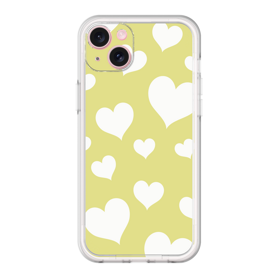 プレミアムパネル［ Dot Hearts - Yellow ］