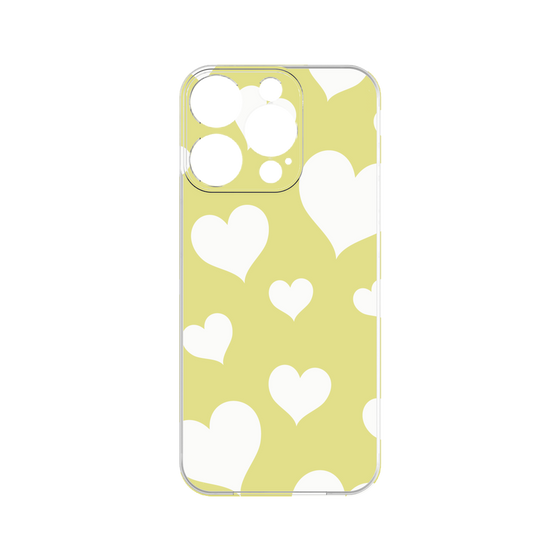 プレミアムパネル［ Dot Hearts - Yellow ］