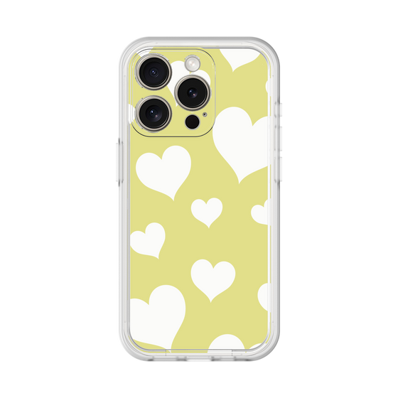 プレミアムパネル［ Dot Hearts - Yellow ］