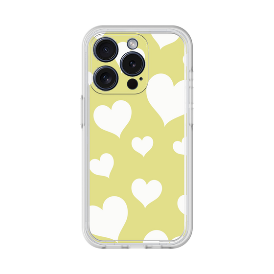 プレミアムパネル［ Dot Hearts - Yellow ］