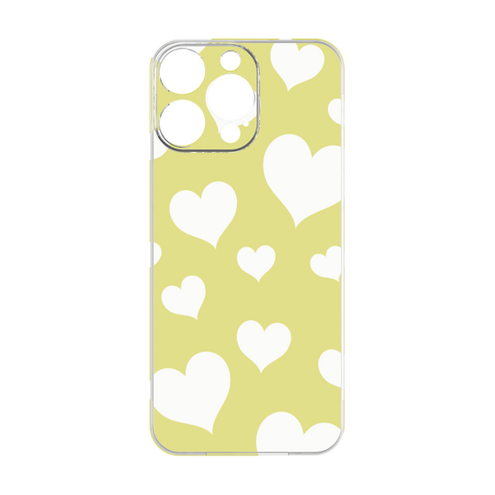 プレミアムパネル［ Dot Hearts - Yellow ］