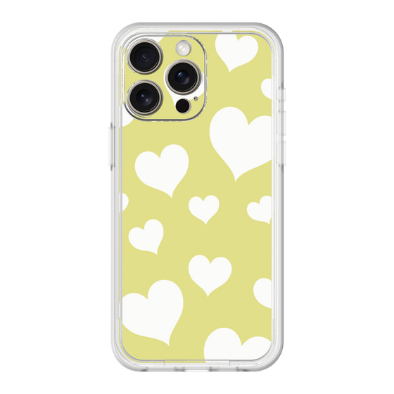 プレミアムパネル［ Dot Hearts - Yellow ］