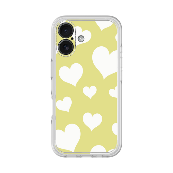 プレミアムパネル［ Dot Hearts - Yellow ］