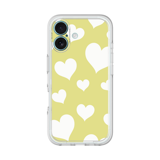 プレミアムパネル［ Dot Hearts - Yellow ］