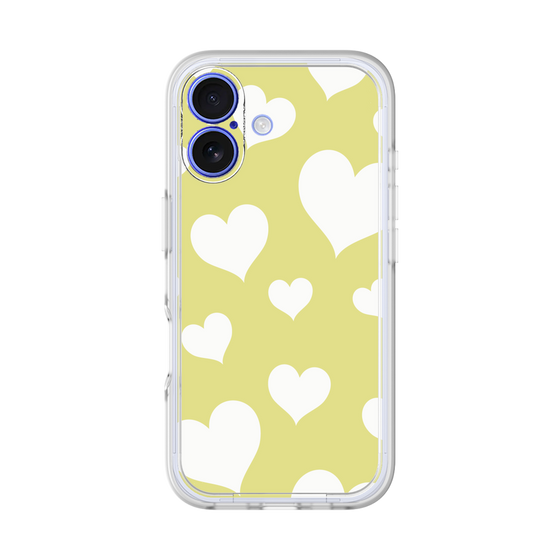 プレミアムパネル［ Dot Hearts - Yellow ］
