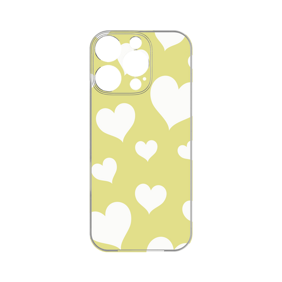 プレミアムパネル［ Dot Hearts - Yellow ］