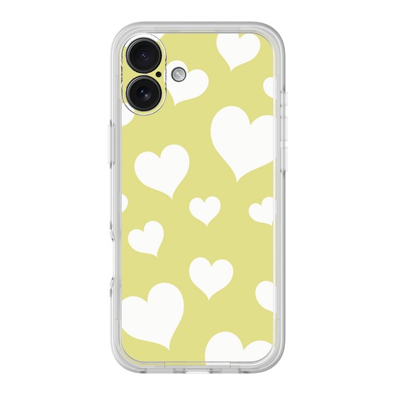 プレミアムパネル［ Dot Hearts - Yellow ］