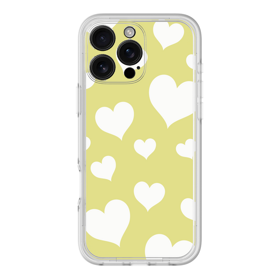 プレミアムパネル［ Dot Hearts - Yellow ］