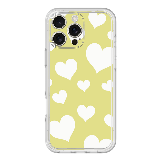 プレミアムパネル［ Dot Hearts - Yellow ］