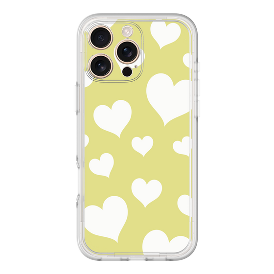 プレミアムパネル［ Dot Hearts - Yellow ］