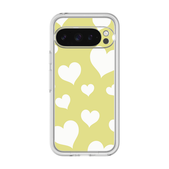 プレミアムパネル［ Dot Hearts - Yellow ］
