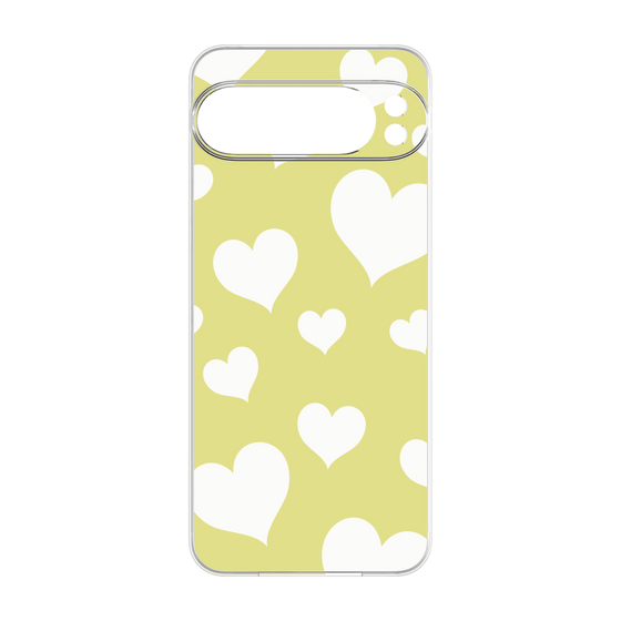 プレミアムパネル［ Dot Hearts - Yellow ］
