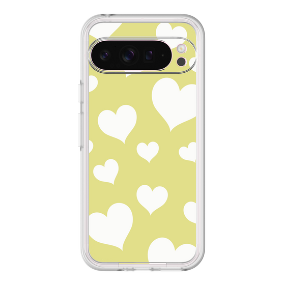 プレミアムパネル［ Dot Hearts - Yellow ］