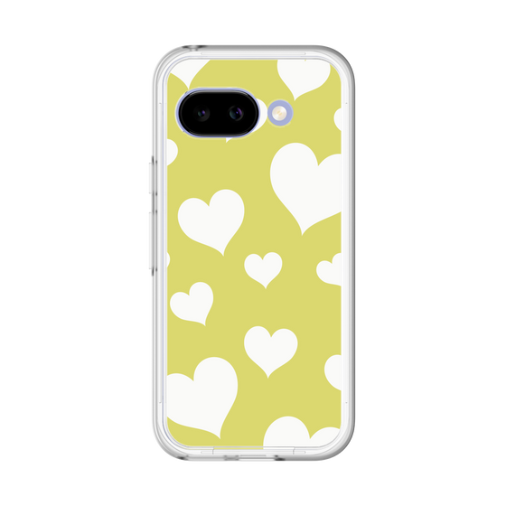プレミアムパネル［ Dot Hearts - Yellow ］