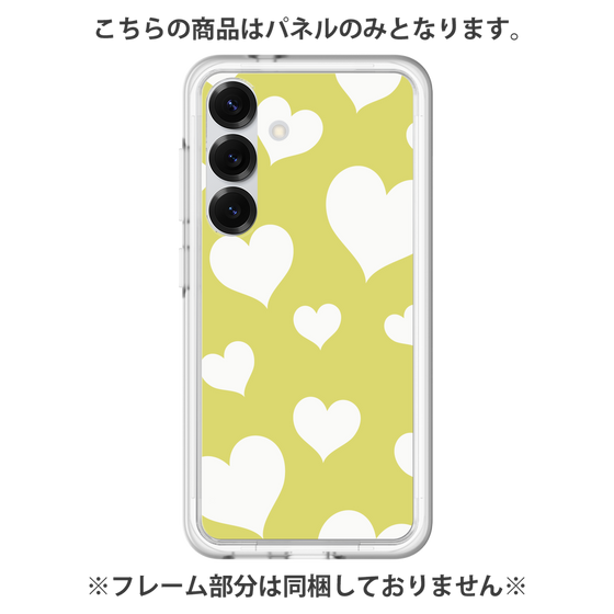 プレミアムパネル［ Dot Hearts - Yellow ］