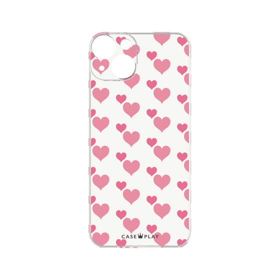 プレミアムパネル［ Stripe Hearts - Pink ］