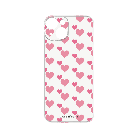 プレミアムパネル［ Stripe Hearts - Pink ］