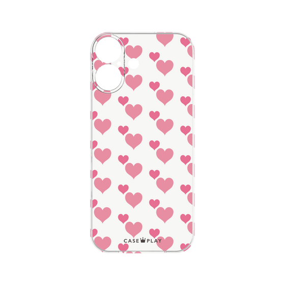 プレミアムパネル［ Stripe Hearts - Pink ］