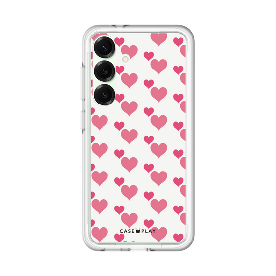 プレミアムパネル［ Stripe Hearts - Pink ］