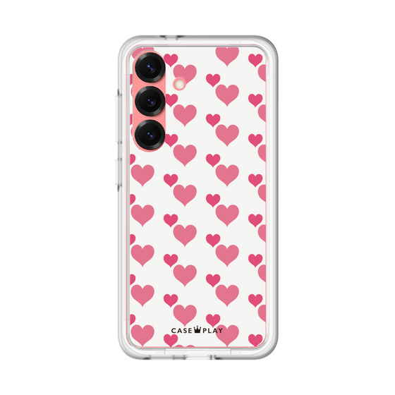 プレミアムパネル［ Stripe Hearts - Pink ］