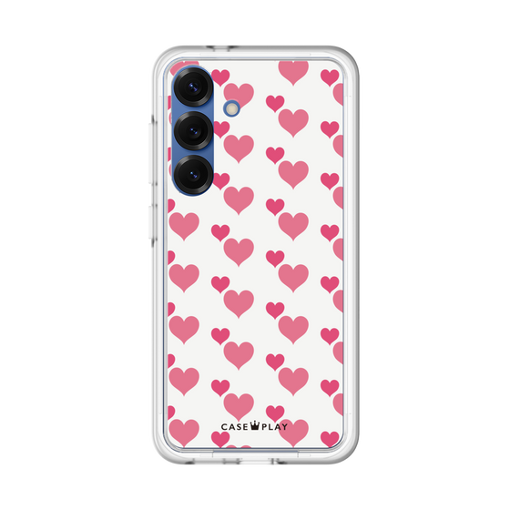 プレミアムパネル［ Stripe Hearts - Pink ］
