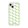 プレミアムパネル［ Stripe Hearts - Green ］