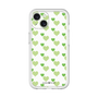 プレミアムパネル［ Stripe Hearts - Green ］