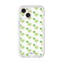 プレミアムパネル［ Stripe Hearts - Green ］