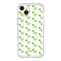 プレミアムパネル［ Stripe Hearts - Green ］