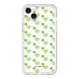 プレミアムパネル［ Stripe Hearts - Green ］