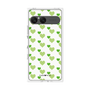 プレミアムパネル［ Stripe Hearts - Green ］