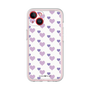プレミアムパネル［ Stripe Hearts - Purple ］