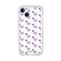 プレミアムパネル［ Stripe Hearts - Purple ］
