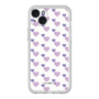 プレミアムパネル［ Stripe Hearts - Purple ］