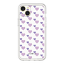 プレミアムパネル［ Stripe Hearts - Purple ］