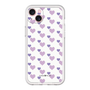 プレミアムパネル［ Stripe Hearts - Purple ］