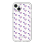 プレミアムパネル［ Stripe Hearts - Purple ］