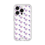 プレミアムパネル［ Stripe Hearts - Purple ］