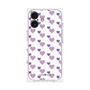 プレミアムパネル［ Stripe Hearts - Purple ］